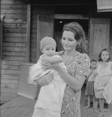 Mother and Child in San Juan Puerto Rico 1942 Library of Congress