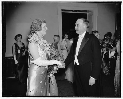 Lady Astor welcomed at Capitol, Washington, D.C., 1938