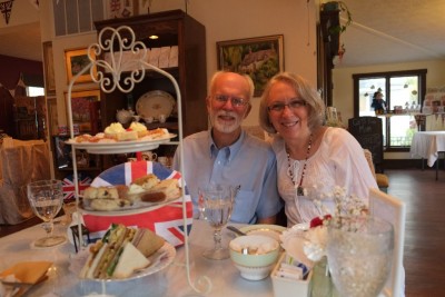 At Tina's Traditional Old English Kitchen and Tearoom