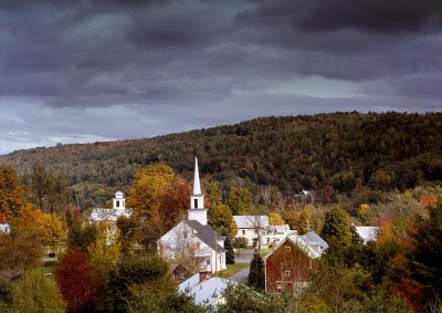 Autumn in New England's Barnet, Vermont