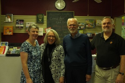 With Brad and Nancy Bjorkman at Heppner's Legacy