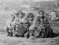 Winnebago Children, c. 1868-1880, Courtesy Library of Congress
