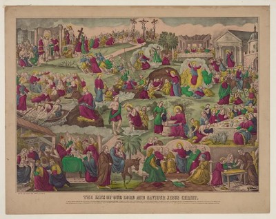 Life of Jesus Our Lord and Savior. Courtesy of Library of Congress, Date Unknown
