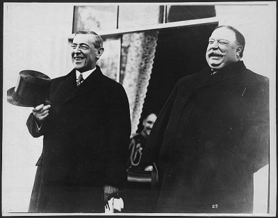 wilson and taft laugh Library of Congress