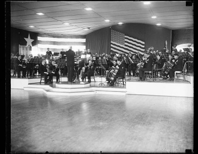 Navy Band Symphony Orchestra, 1935. Courtesy Library of Congress.