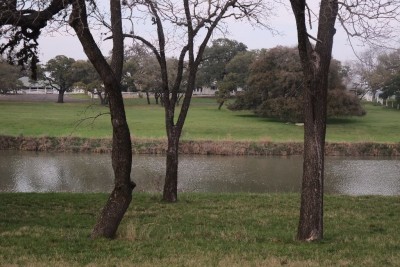 LBJ Ranch from across the Pedernales River.