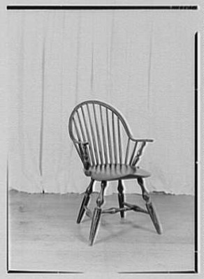 Windsor Chair in Tarrytown, New York, 1945. Courtesy Library of Congress.