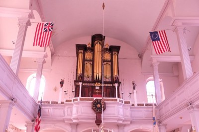 Old North Church Pipe Organ