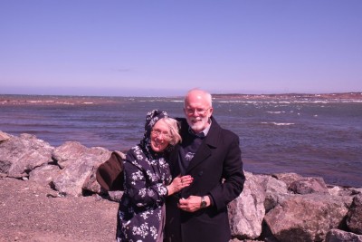 Ray and Charlene at Big Glace Bay Lake