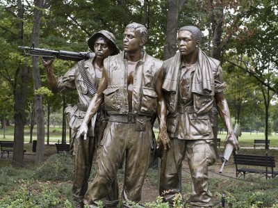 Vietnam Memorial Soldiers by Frederick Hart. Photo Courtesy Carol M. Highsmith's America, Library of Congress, Prints and Photographs Division.