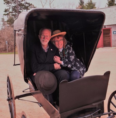 Anne and Gilbert in the Carriage