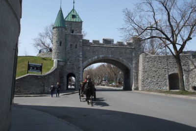 Gate in the Quebec City Wall