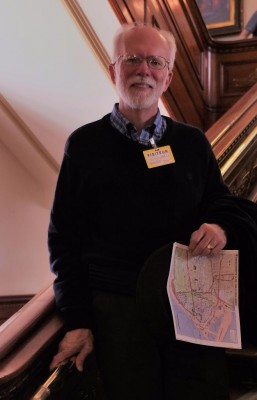 Ray with Our Map to the City