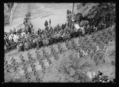 4th of July Parade, Paris, France, 1918