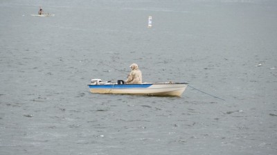 Fisherman on the Richelieu River
