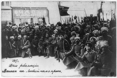Russian Revolution in St. Petersburg, 1917