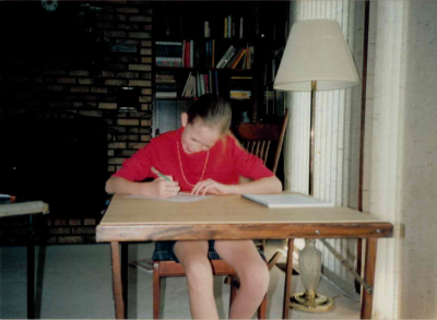 Our Young Writer, c. 1995