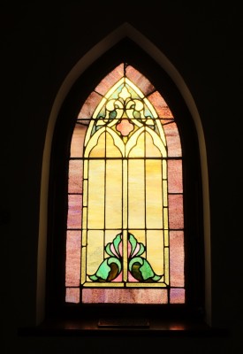 Church Window in New Harmony, Indiana